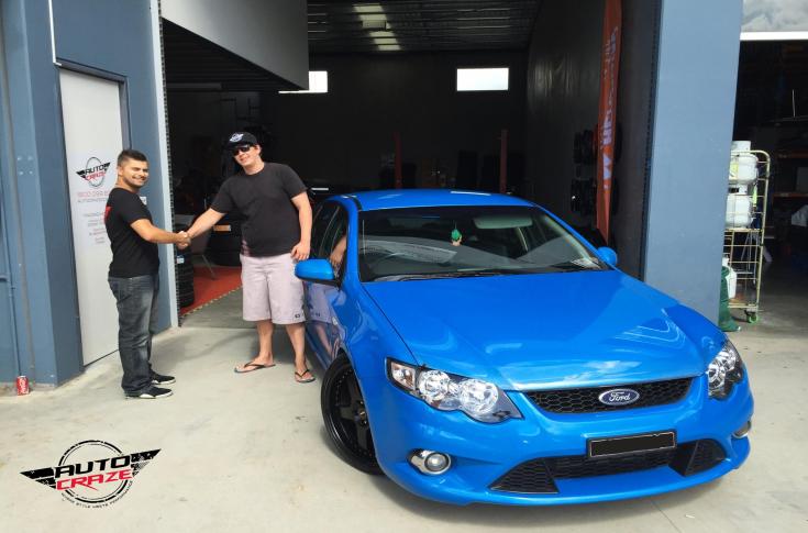 FORD FALCON AU FG SATIN BLACK